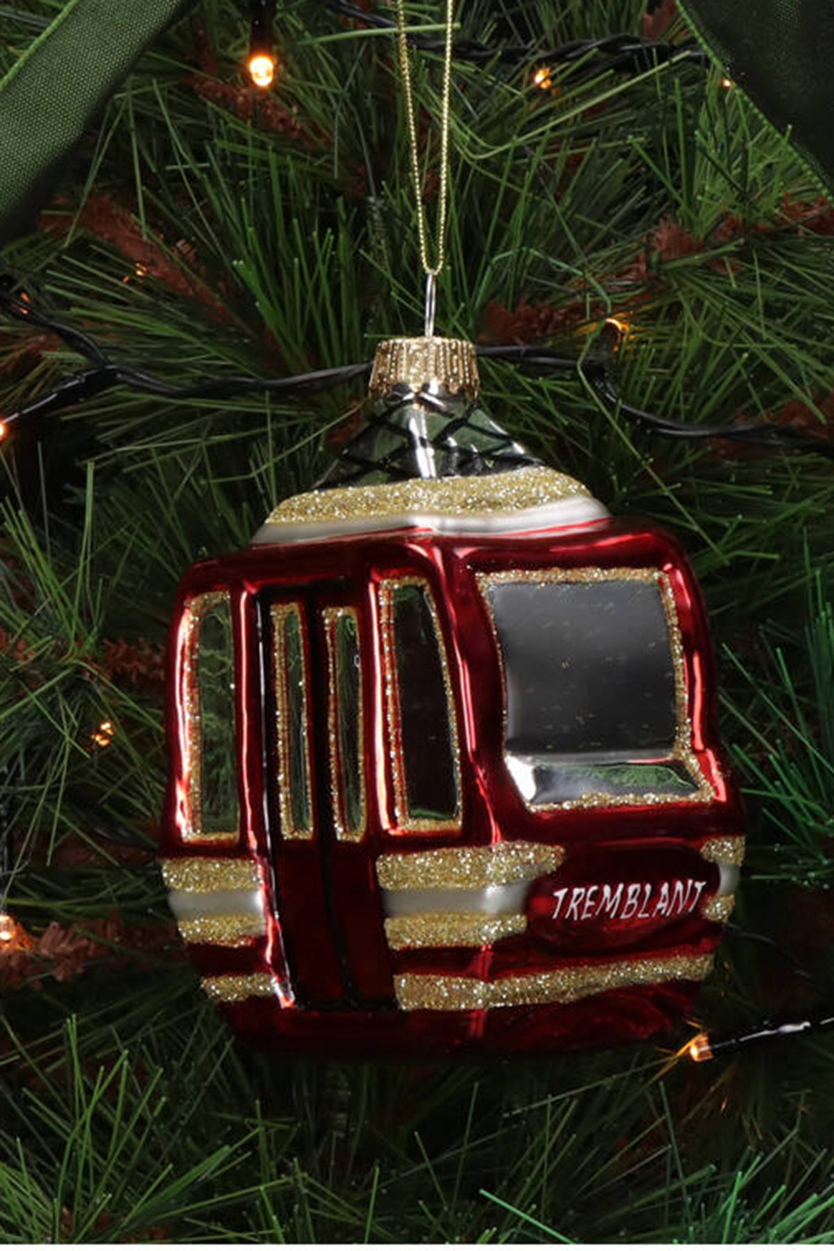 Christbaumanhänger Ski Gondel