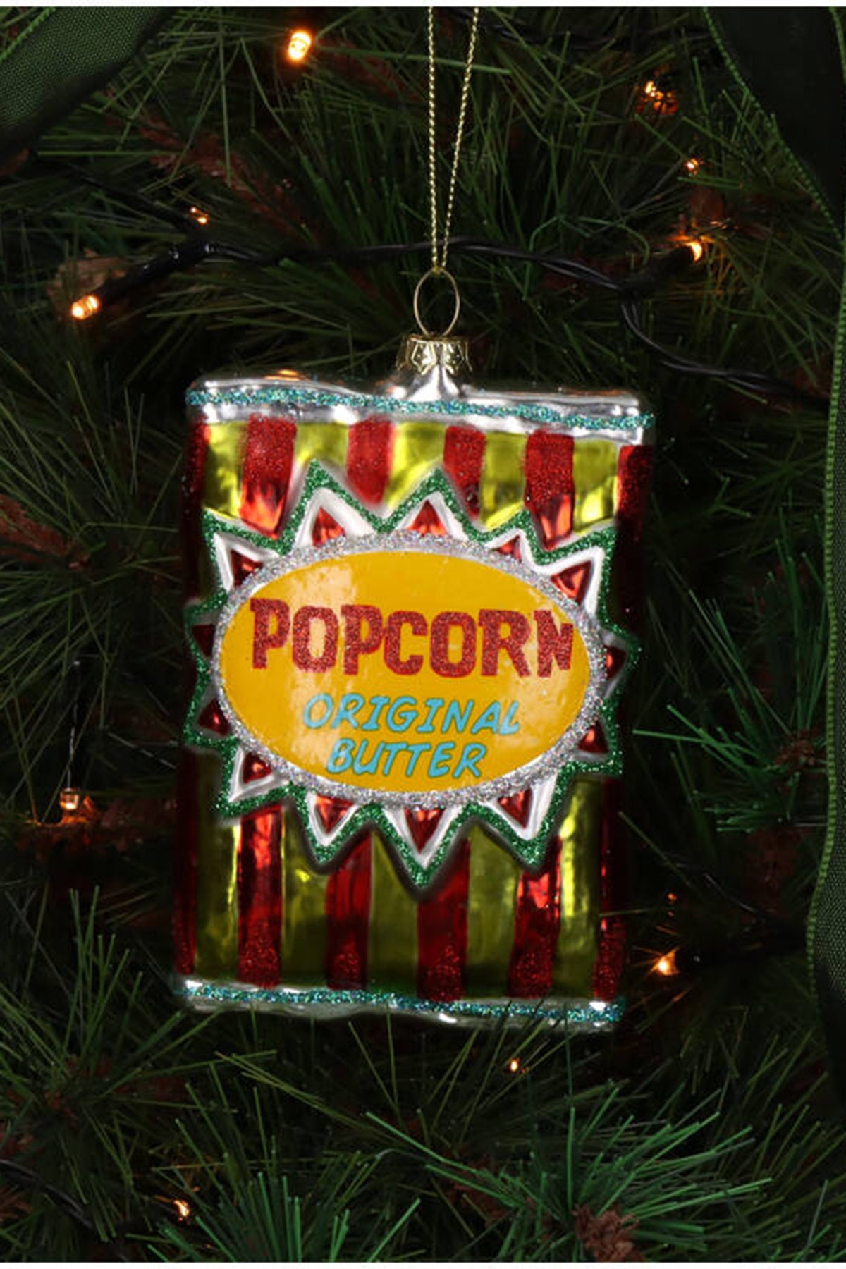 Christbaumanhänger Popcorn