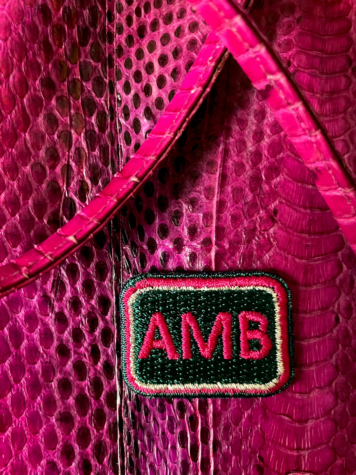 Personalisiertes Label Patch Initialen