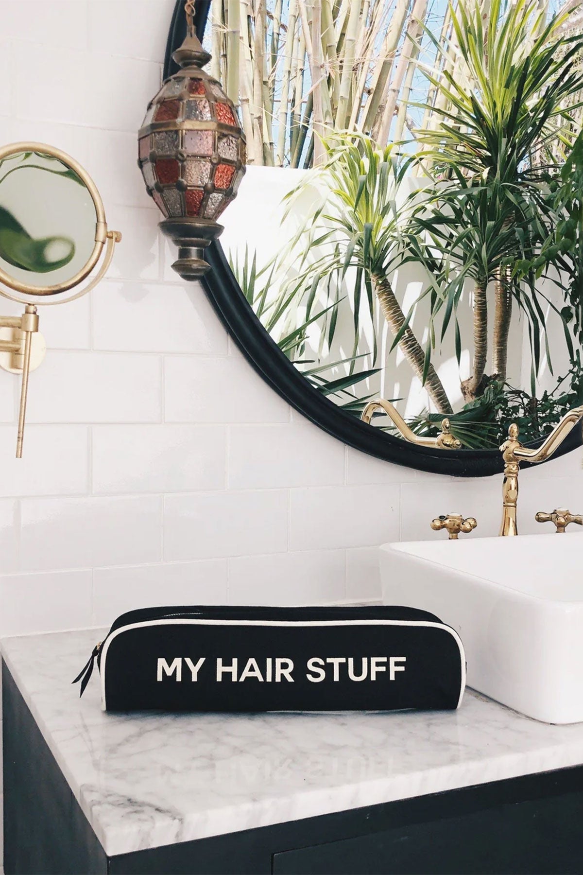 Gingham Reiseetui Hair Stuff
