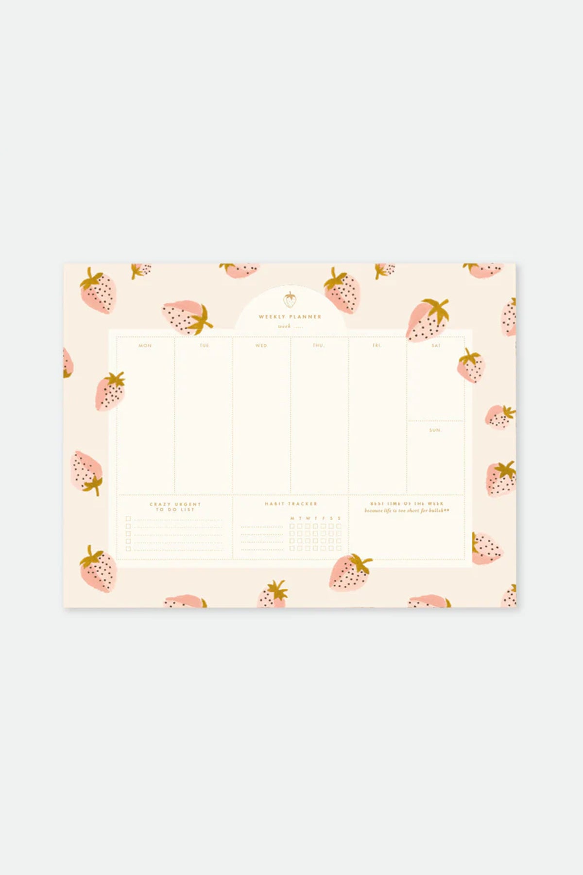 Weekly Planner &quot;Strawberry&quot;