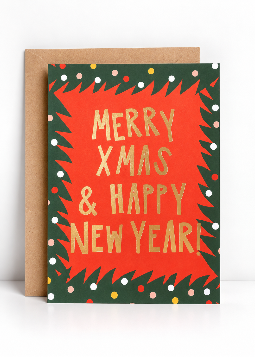 Karte 'X-Mas & Happy New Year'
