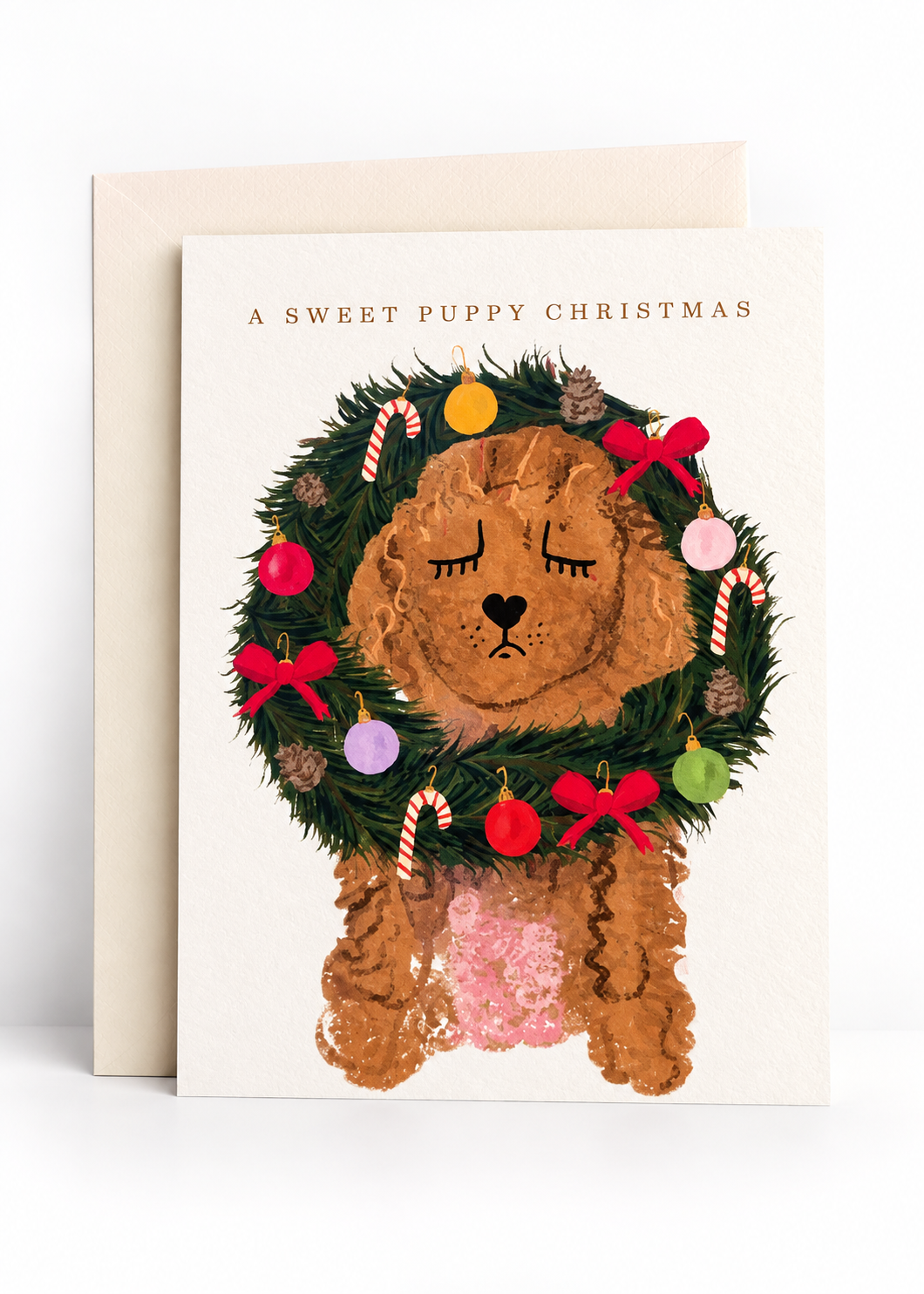 Karte 'Sweet Puppy Christmas'