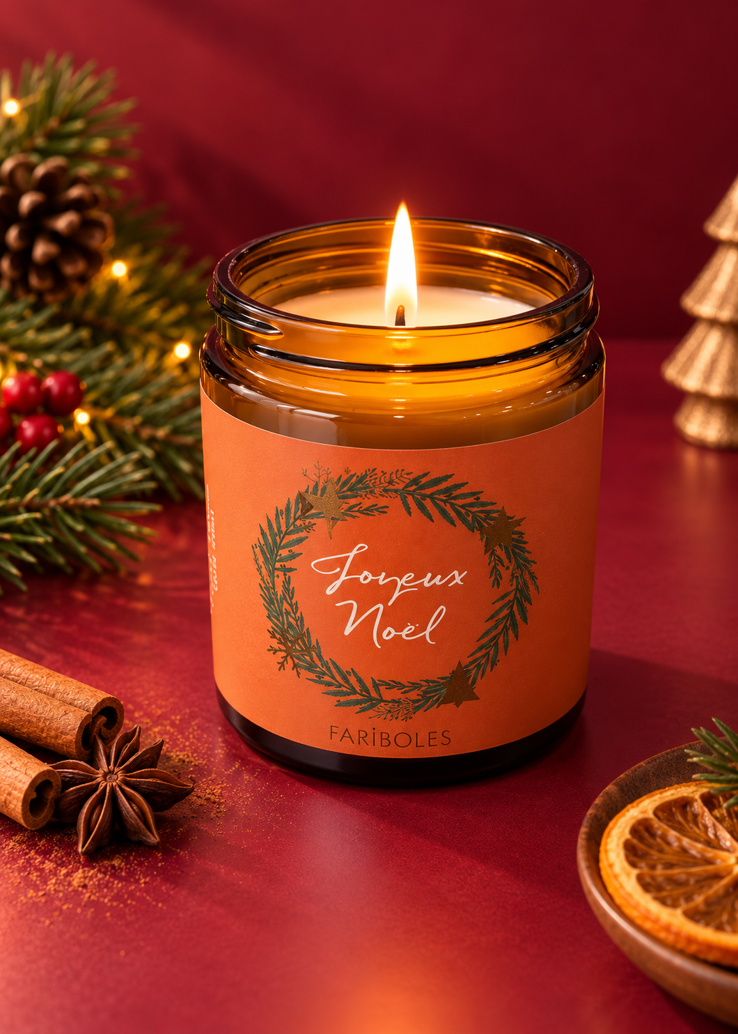 Duftkerze 'Joyeux Noel'