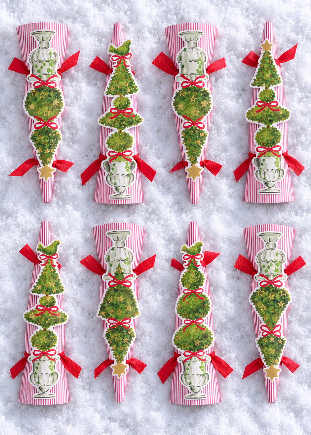 Party Cracker 'X-Mas & Stripes' XL