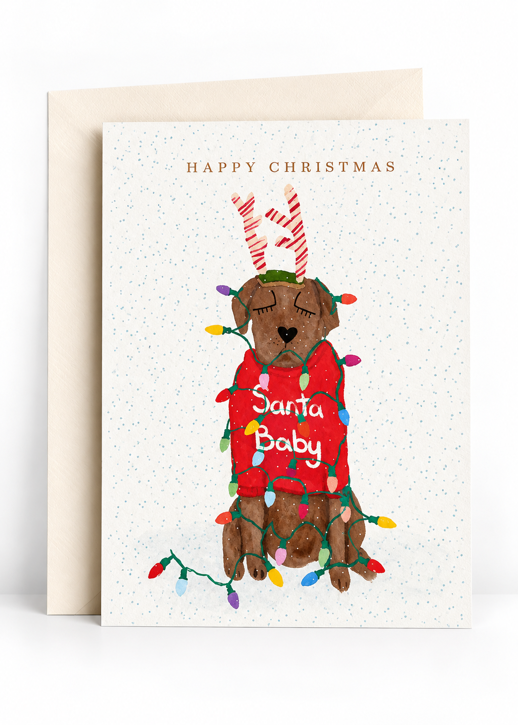 Karte 'Santa Baby'