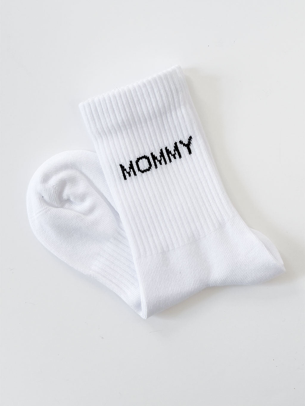 Weisse Socken MOMMY