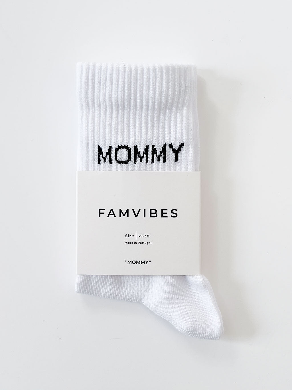 Weisse Socken MOMMY