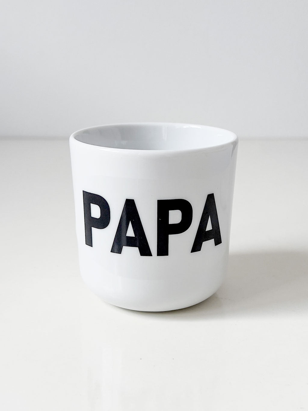 Porzellanbecher Papa