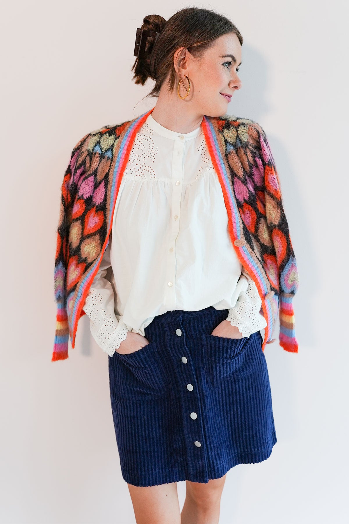 Love Jacquard Cardigan
