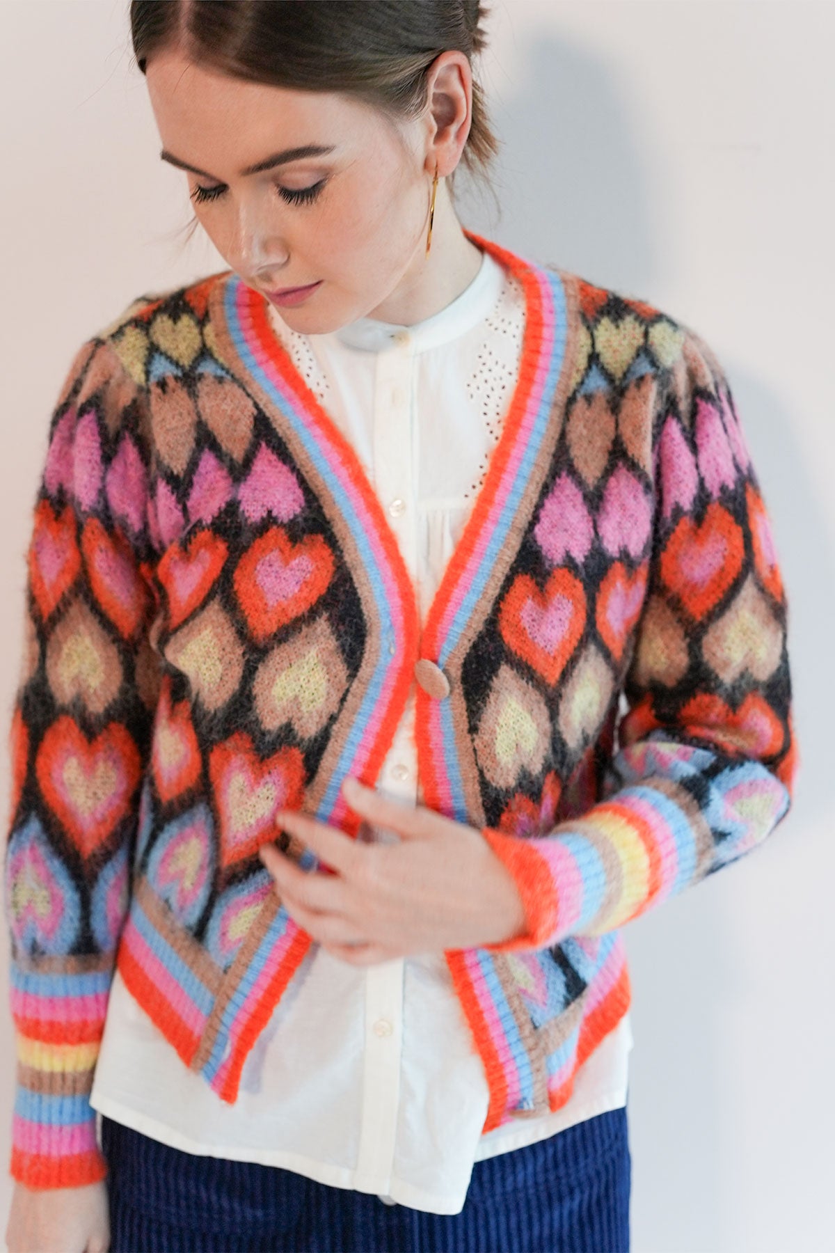 Love Jacquard Cardigan
