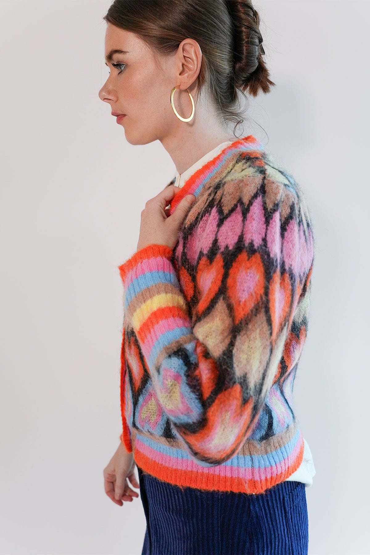 Love Jacquard Cardigan