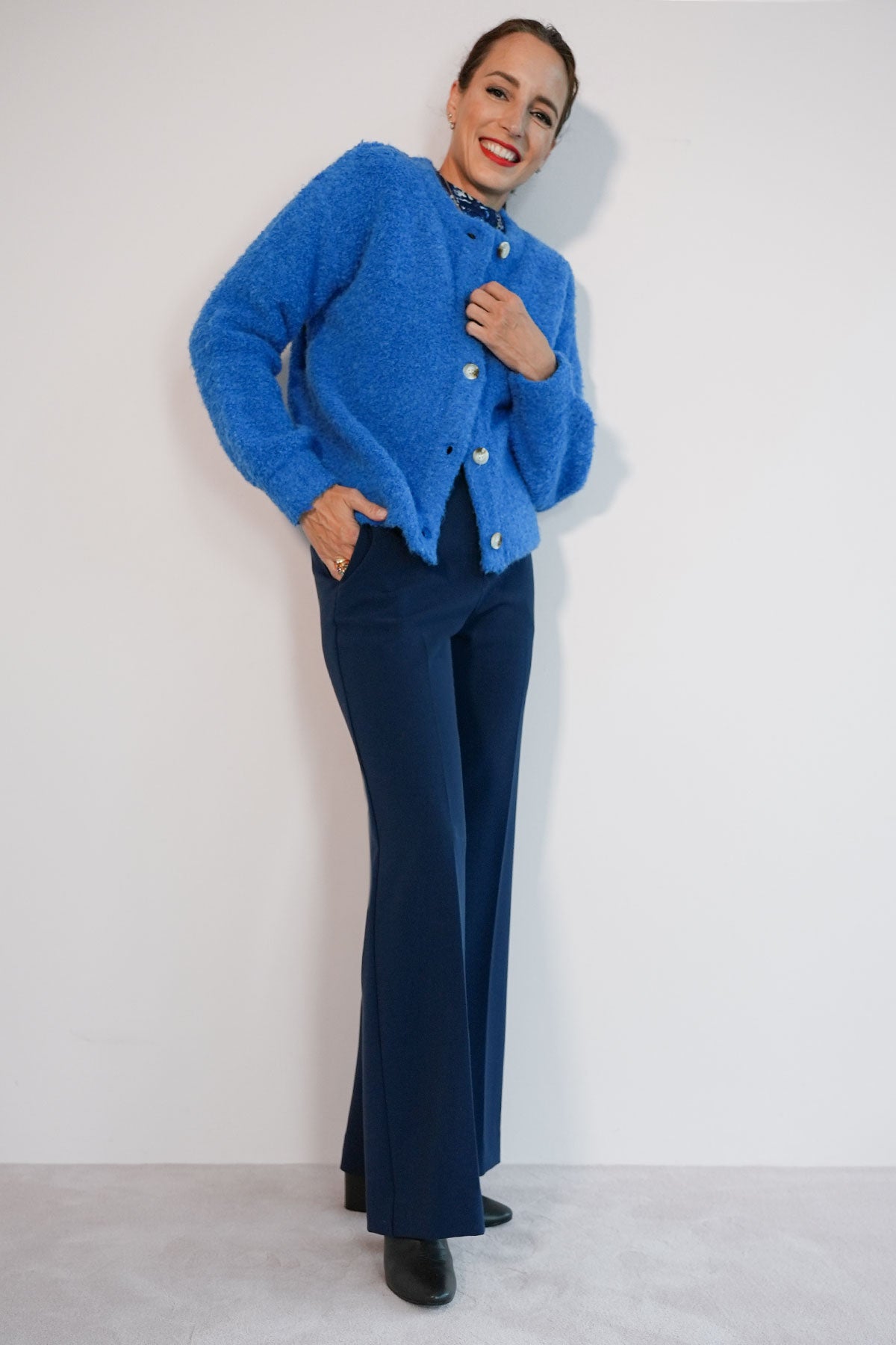 Bouclé Cardigan