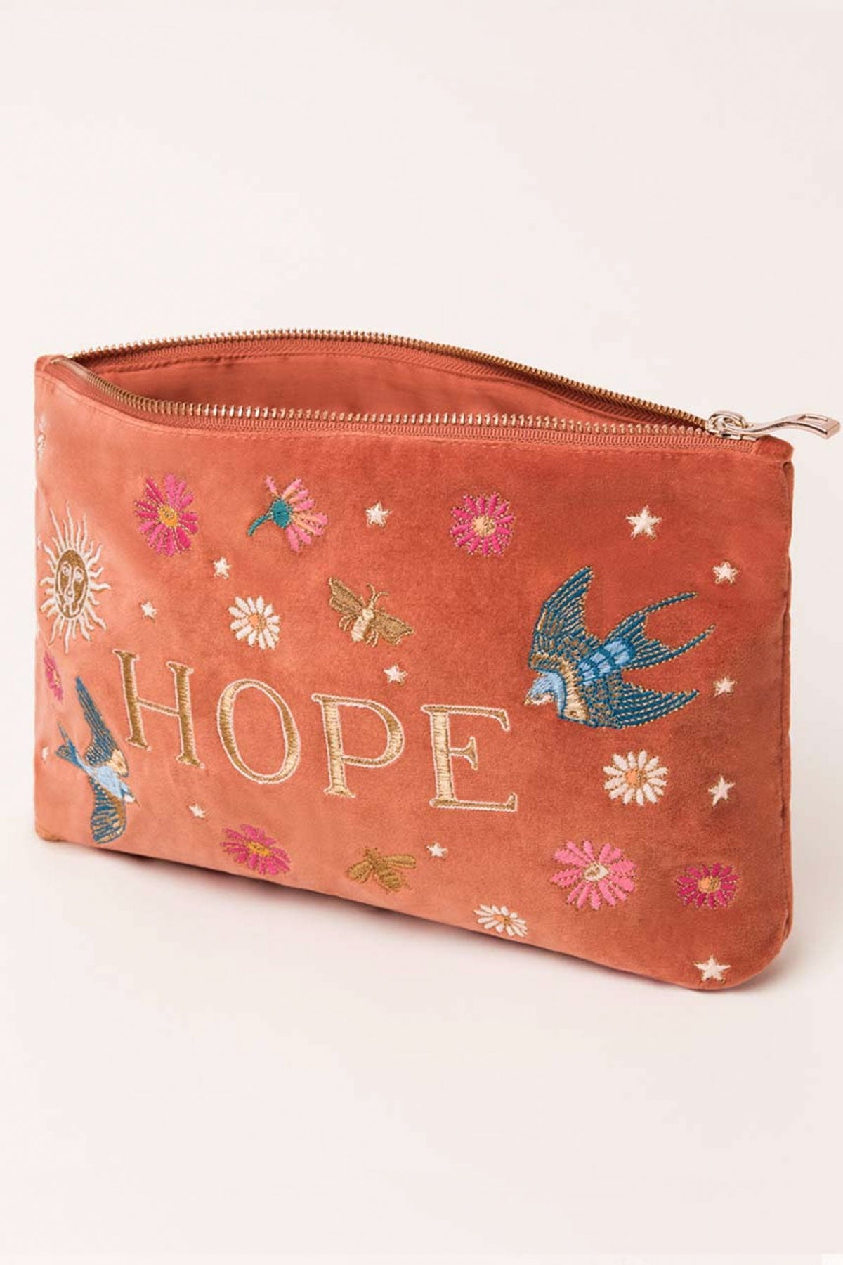 Kosmetik Clutch Samt Hope