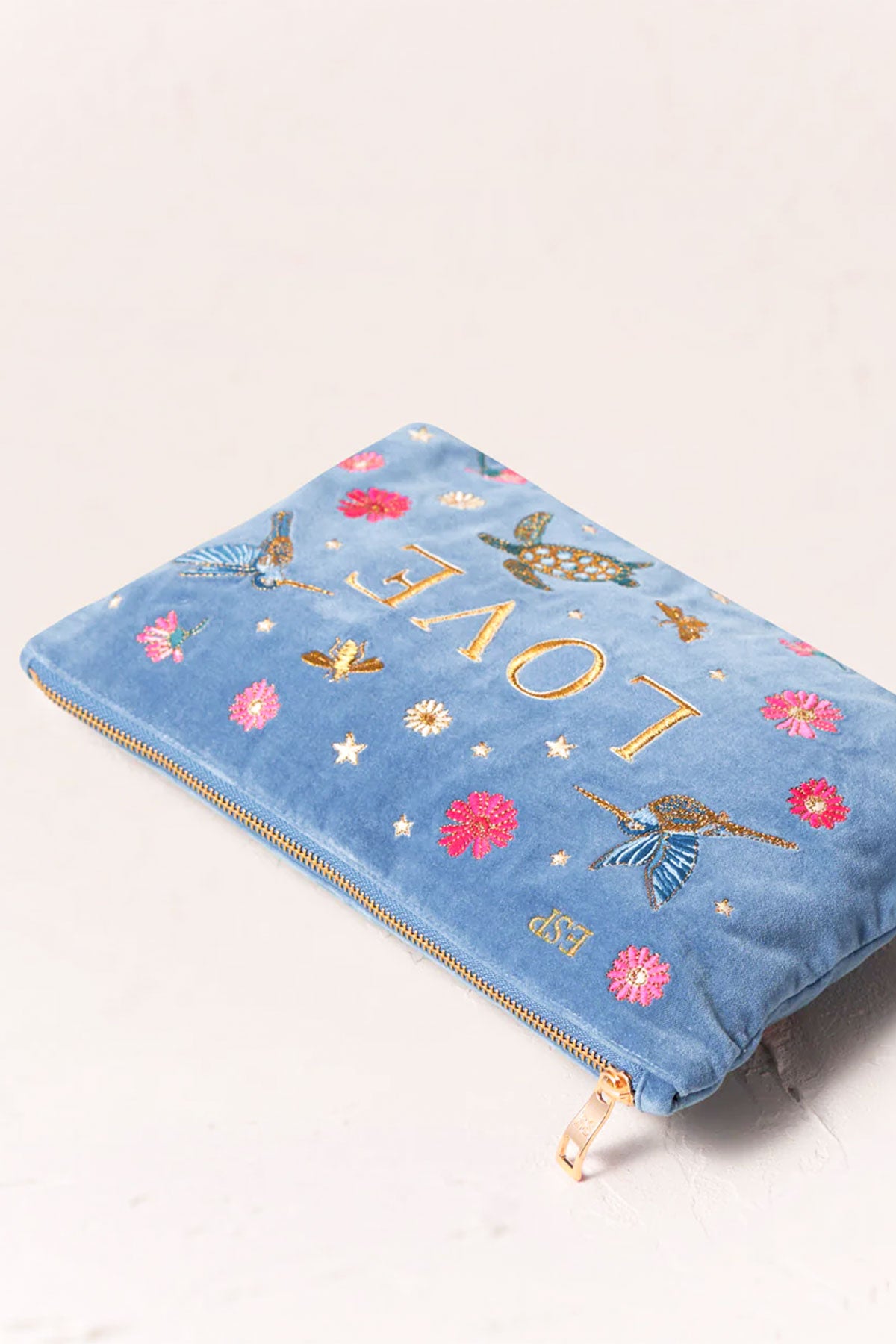 Kosmetik Clutch Samt Love