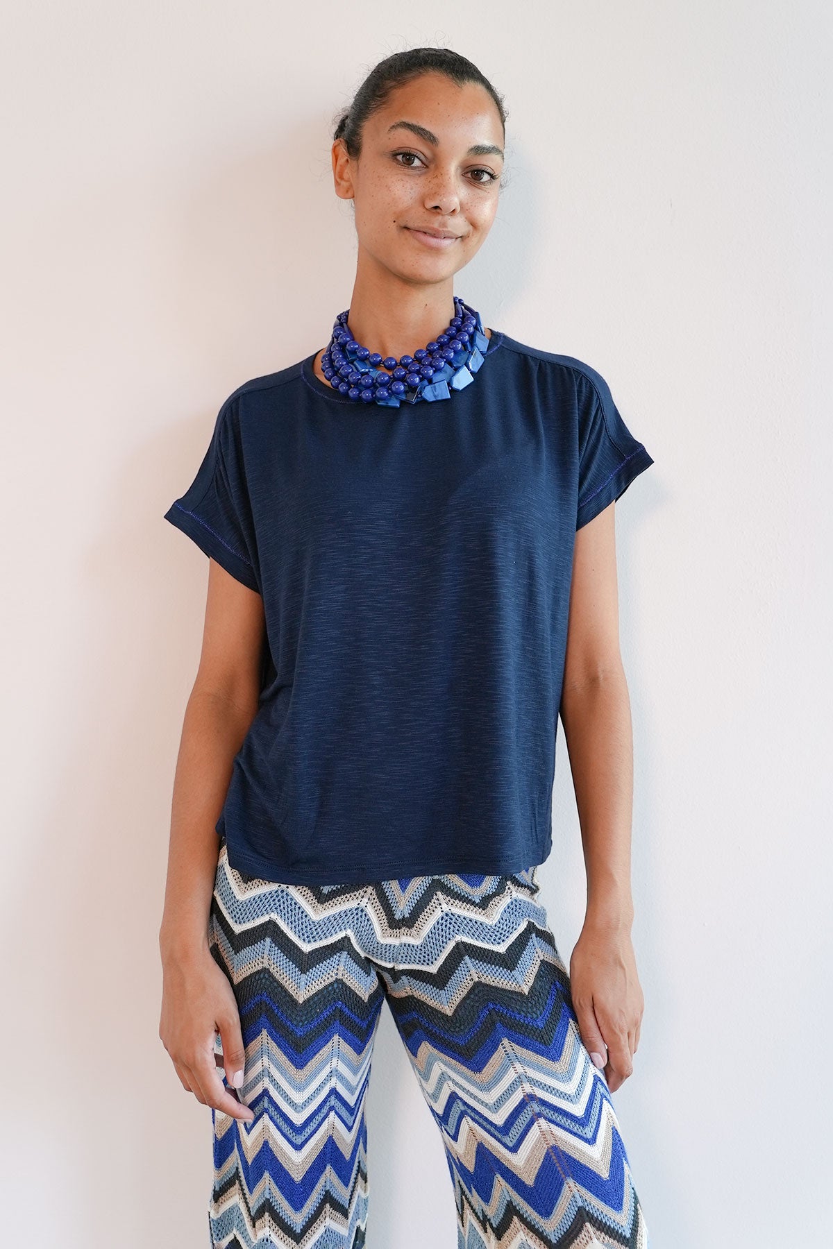 T-Shirt Kurzarm Navy