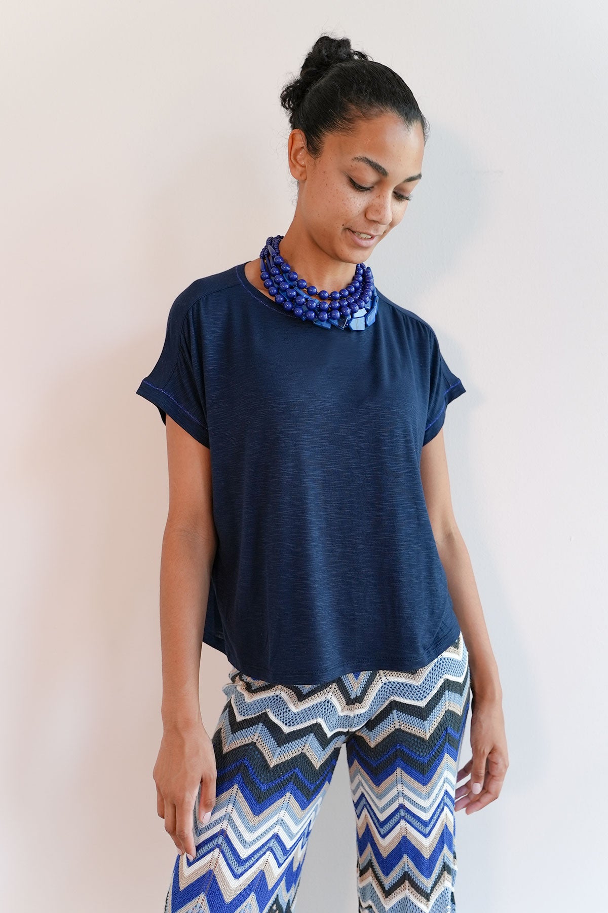 T-Shirt Kurzarm Navy
