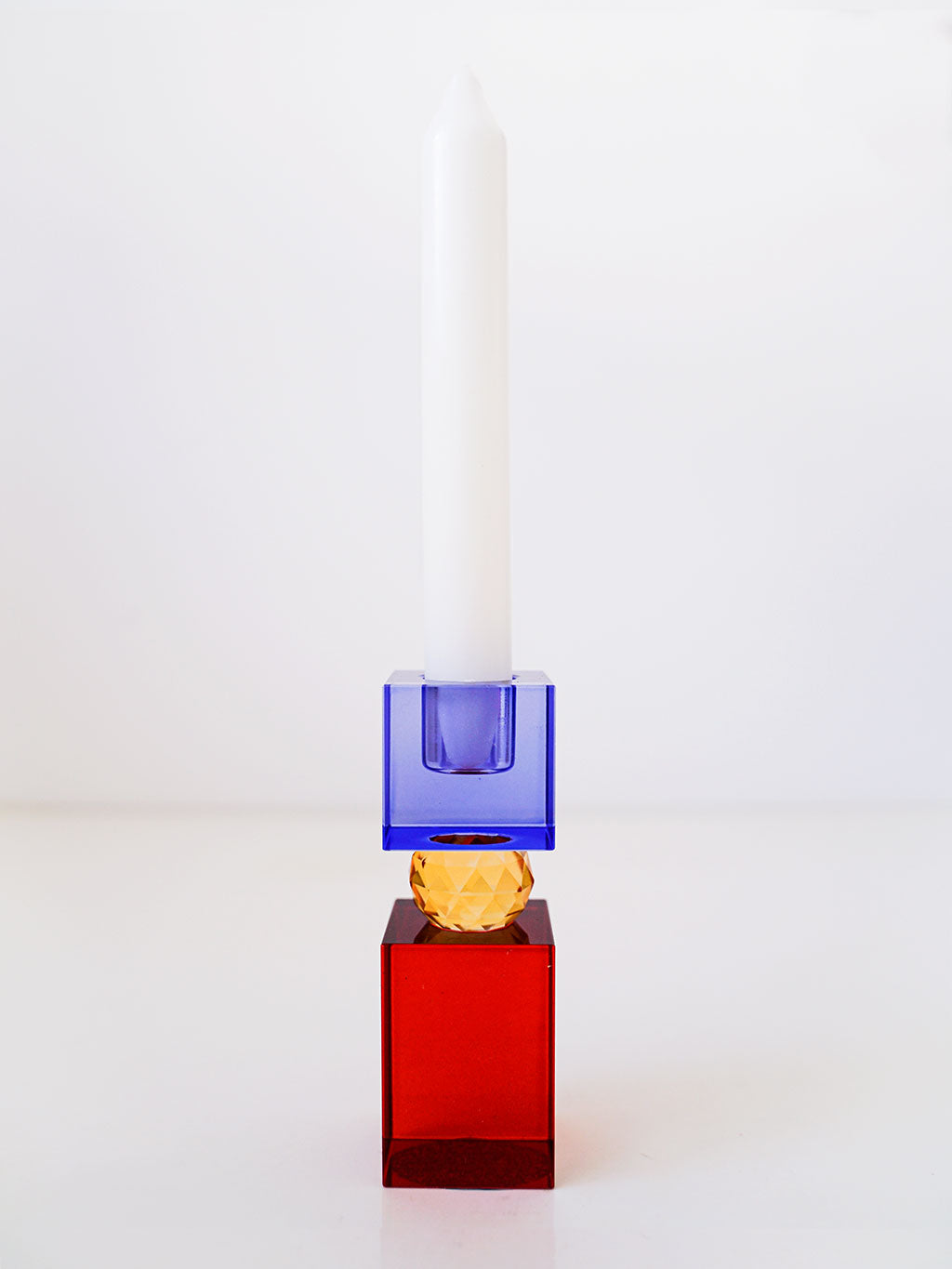 Kerzenständer Kristall Cube Medium