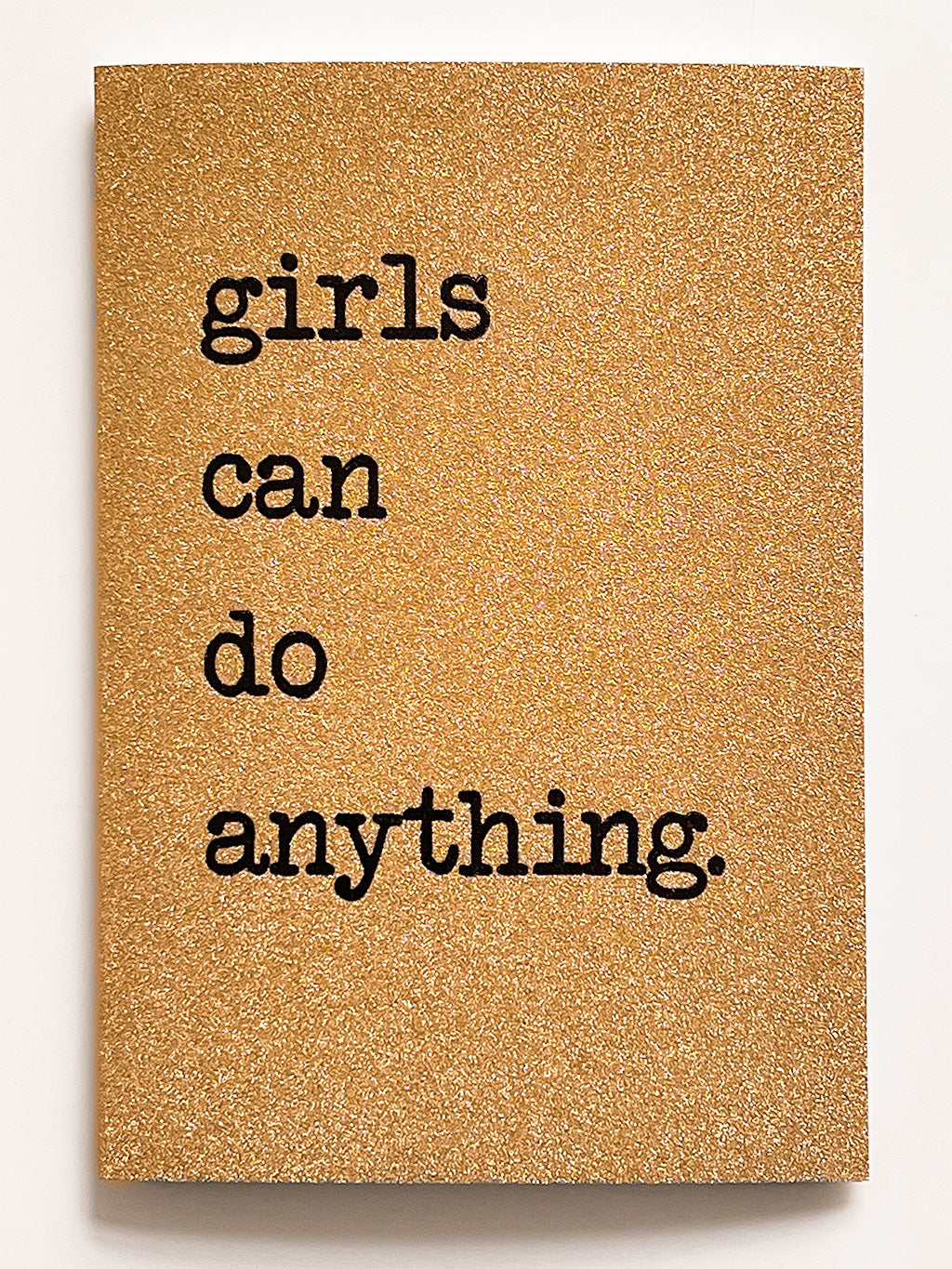 Grusskarte `Girls can do anything`