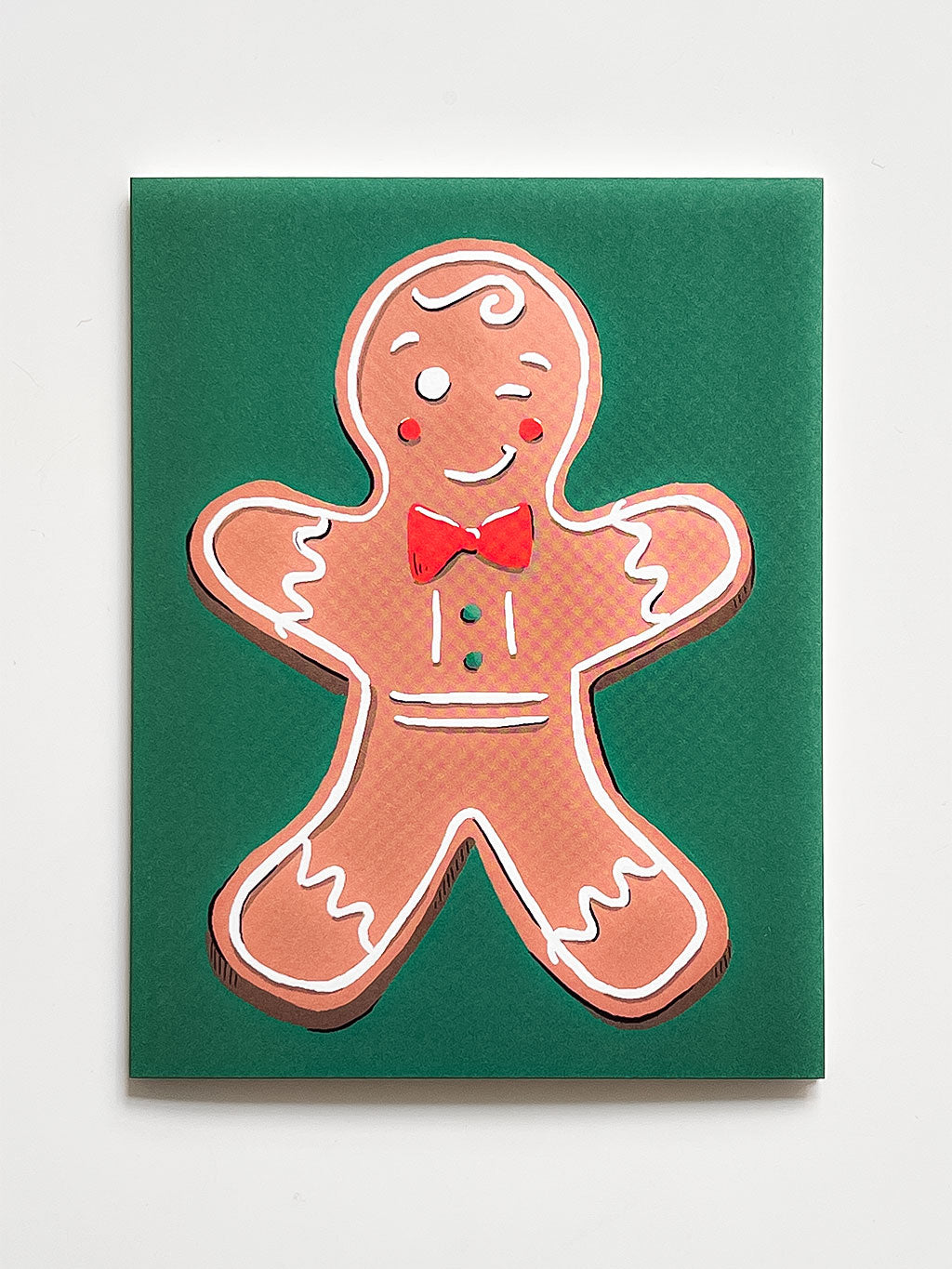 Weihnachtskarte Gingerbread
